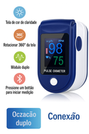 Oxímetro Digital Portátil de Dedo
