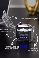 Isqueiro Eletrico De Plasma