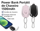 mini carregador chaveiro