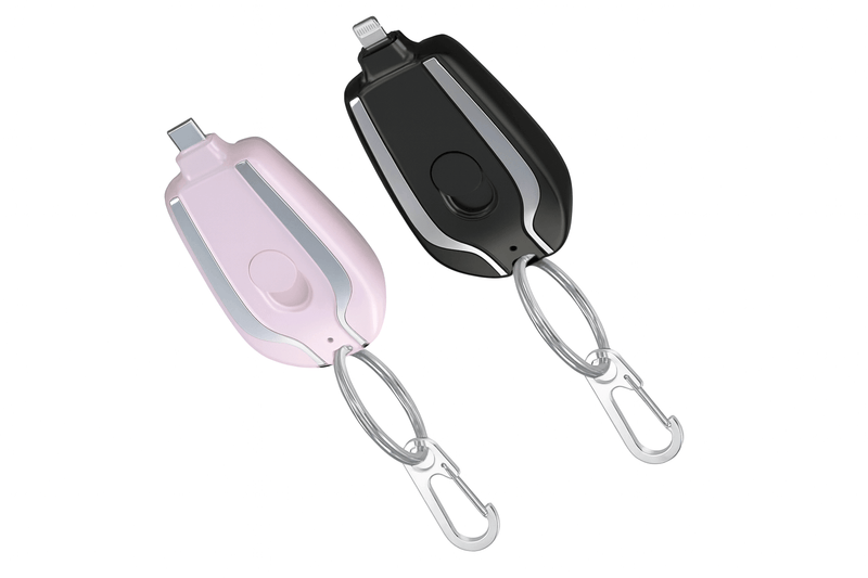 mini carregador chaveiro