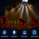 Lâmpada Câmera Segurança Wi-Fi, com visão noturna