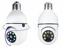 Lâmpada Câmera Segurança Wi-Fi, com visão noturna