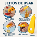 Abridor de latas multifuncional