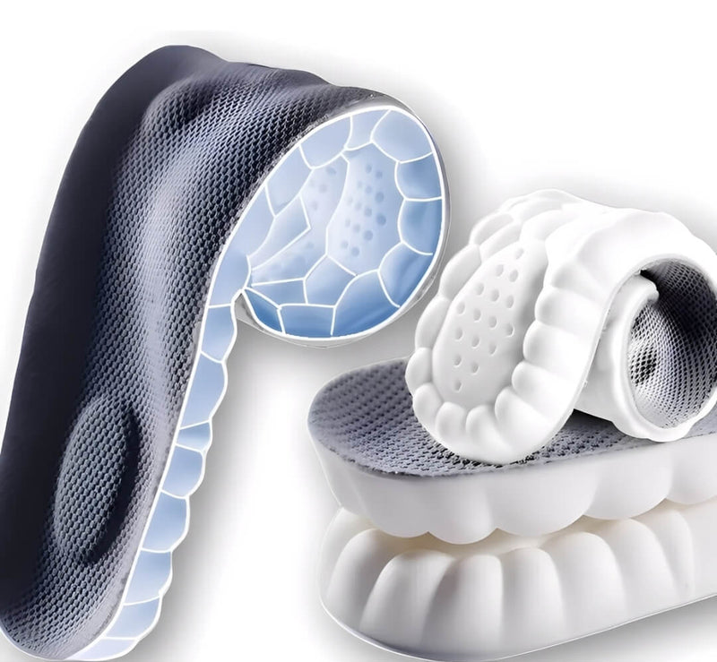 Palmilha De Altissimo Conforto 4d Tênis Sapatos Ortopédica