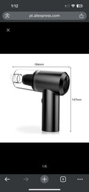 Succionador Portátil Usb Para Carro E Casa, Limpeza Premium