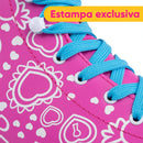 Patins infantil feminino