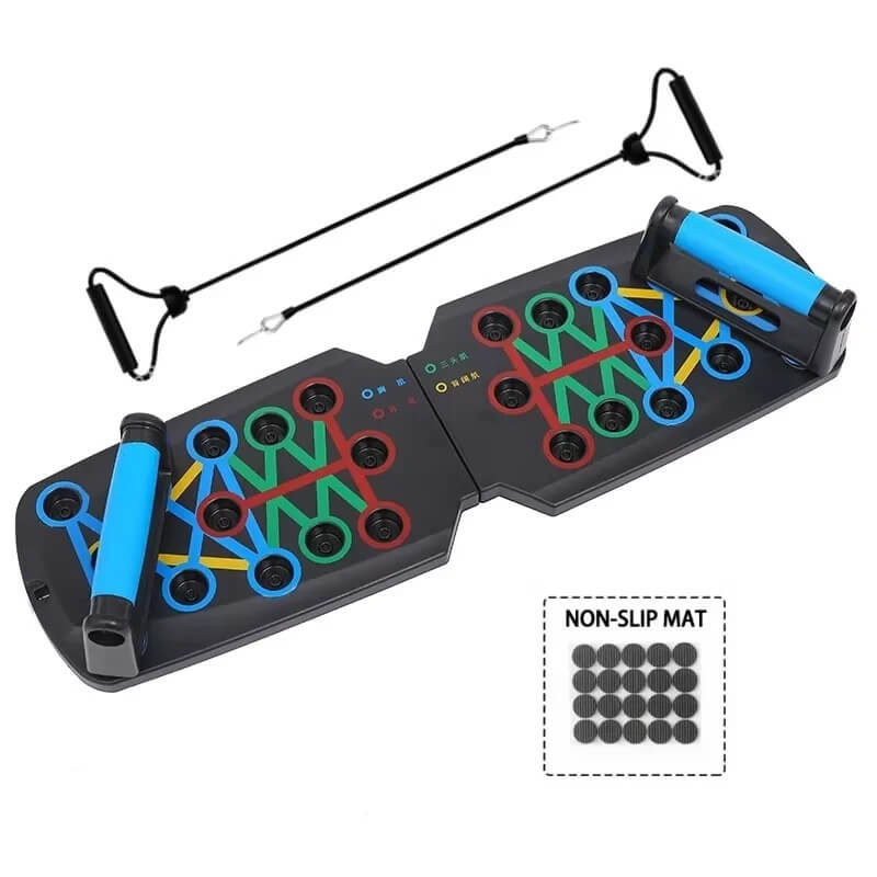 Placa push-up multifuncional portátil