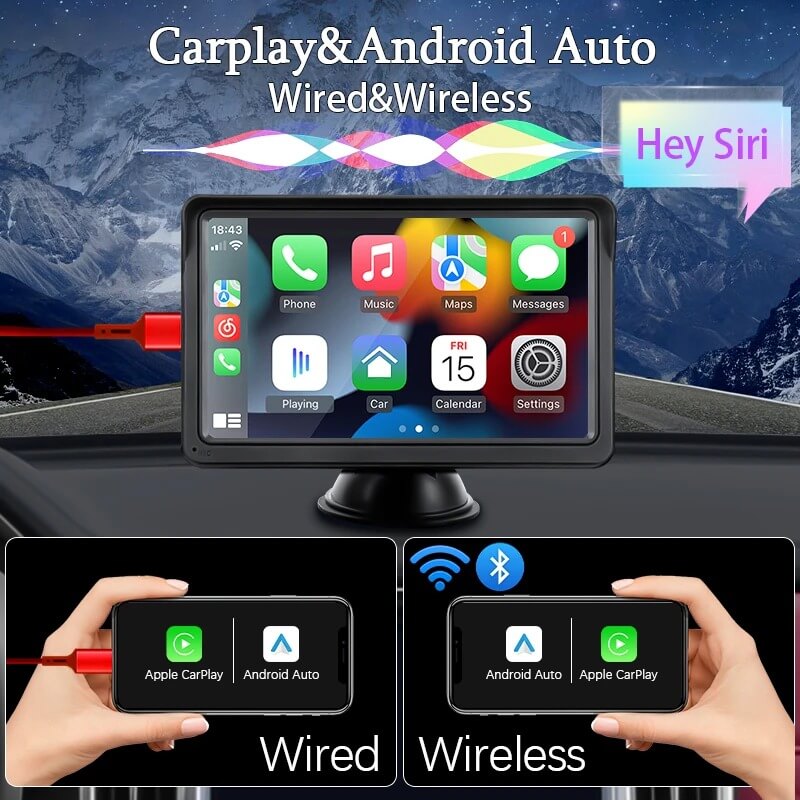 Multimidia portátil carplay