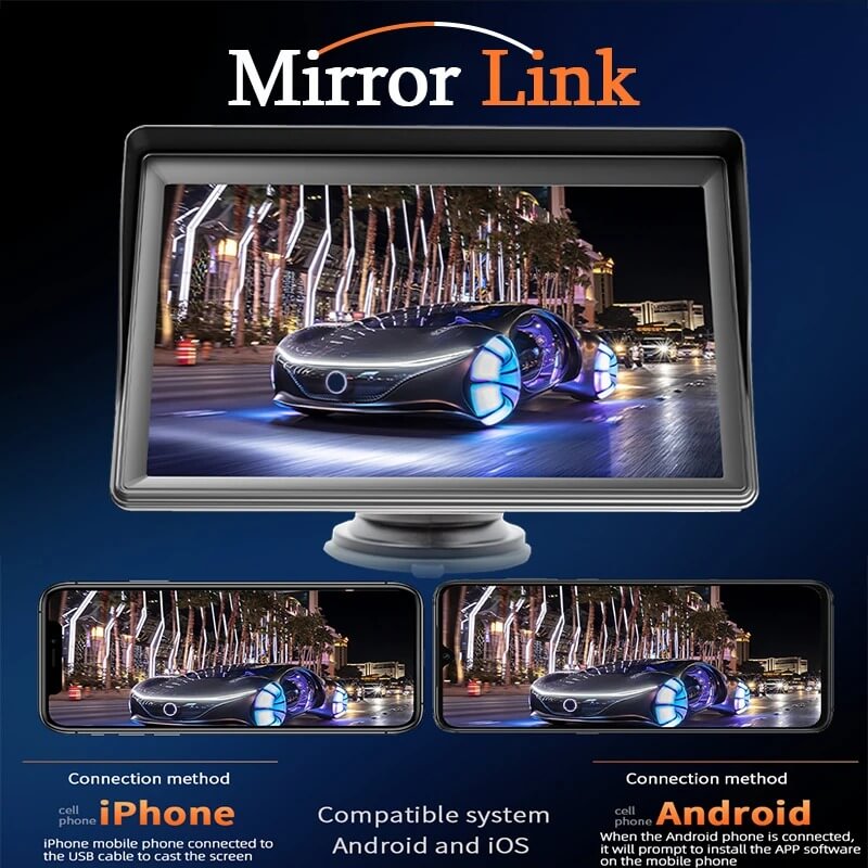 Multimidia portátil carplay