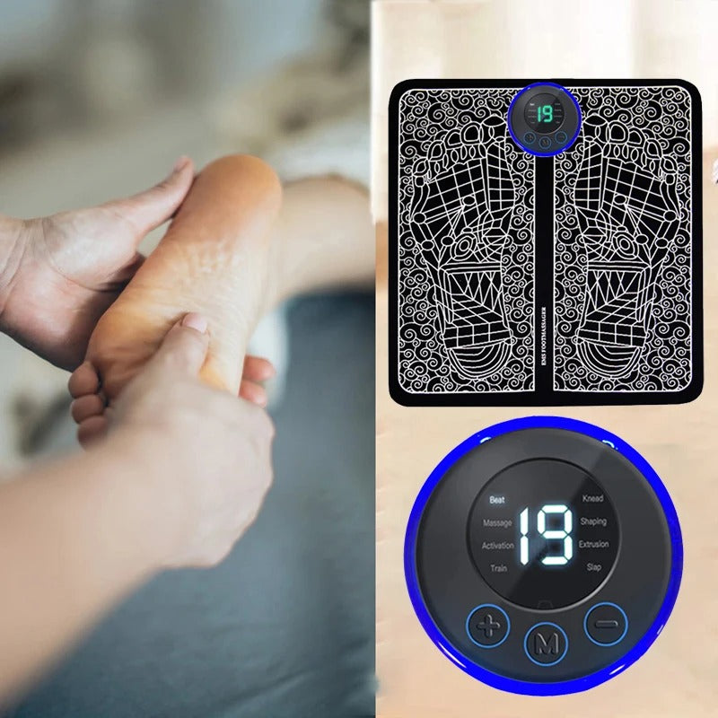 Tapete Massageador Inteligente para Pés e Corpo