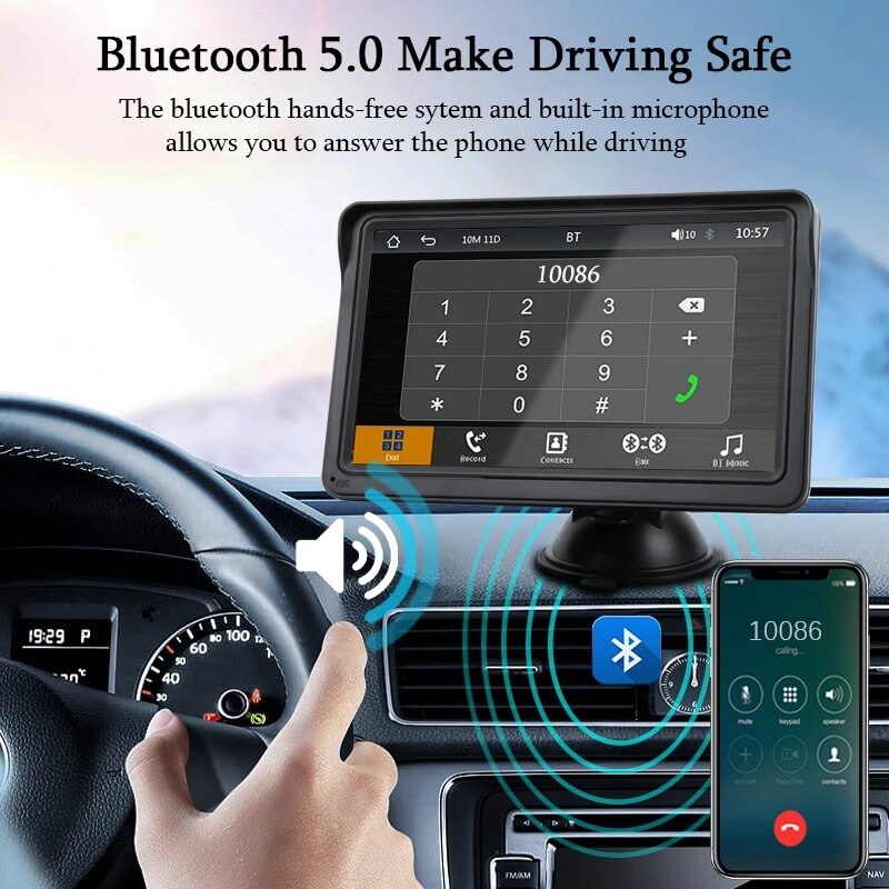 Multimidia portátil carplay