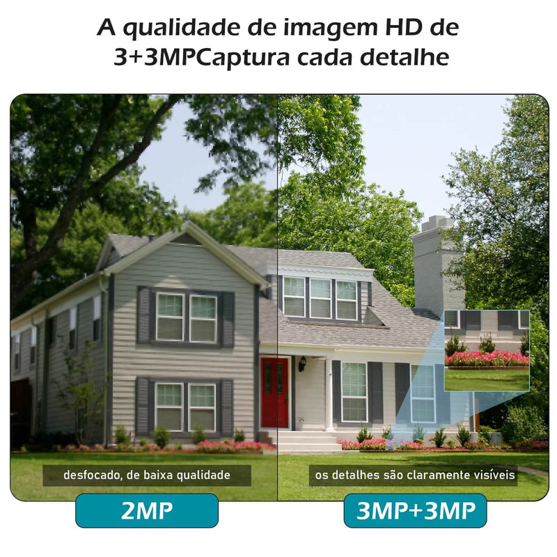 Câmera de Segurança Vision Pro 360