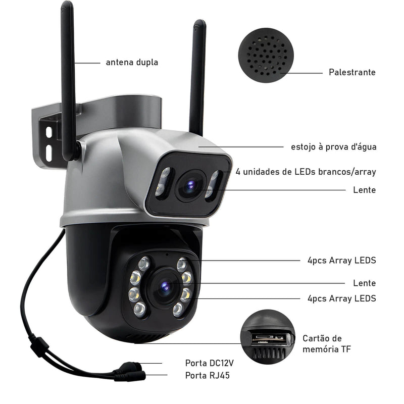 Câmera de Segurança Vision Pro 360